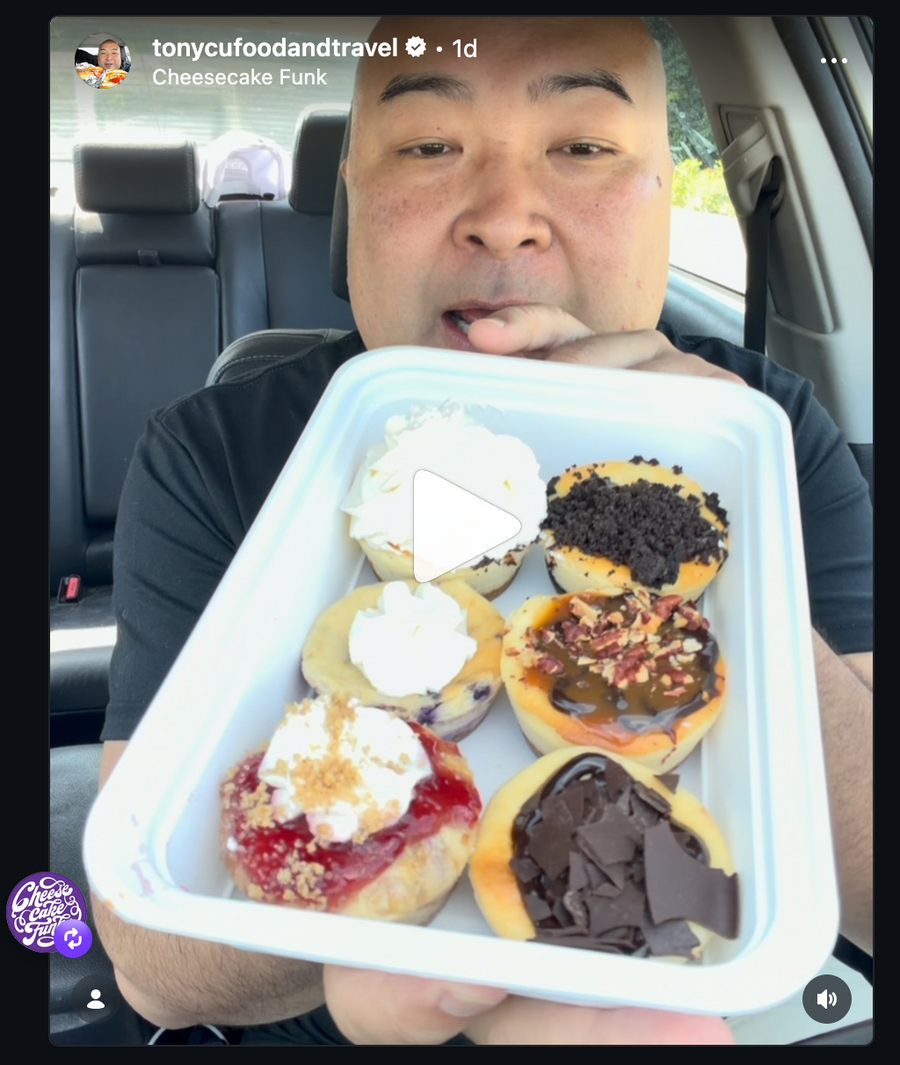 Tony Cu Food and Travel Influencer on IG